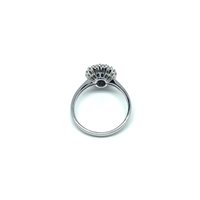 Anello Mikiko Donna in Oro bianco Zaffiro blu 0.75 Ct MA5116O4ZFN075 - MA5116O4ZFN075